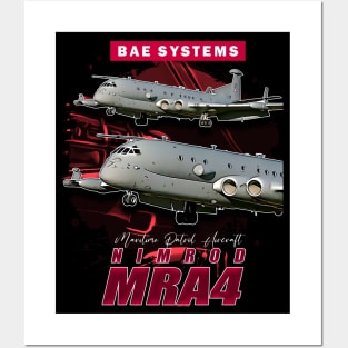 BAE Systems Nimrod MRA4 Maritime Patrol Aircraft Posters and Art